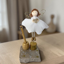 פיה עם עט לשולחן עבודה – מתנה מקורית למשרד